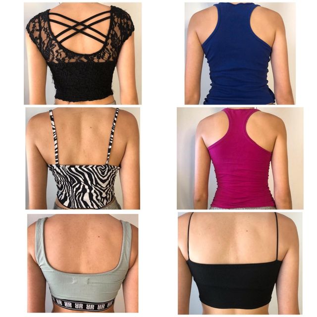 Tops varios de verano 