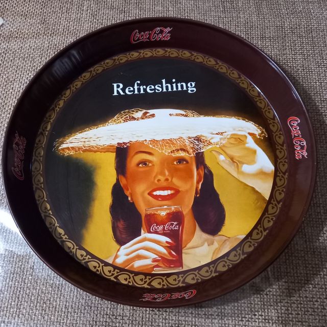 Vassoio coca-cola.