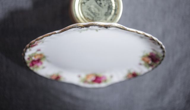 Piatto torta Royal Albert Old Country Roses