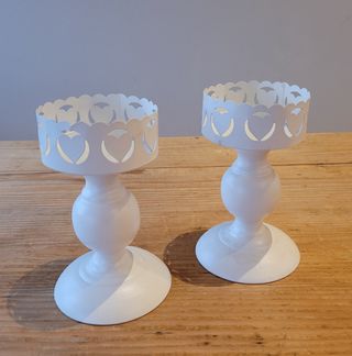 Candelabri in lamiera