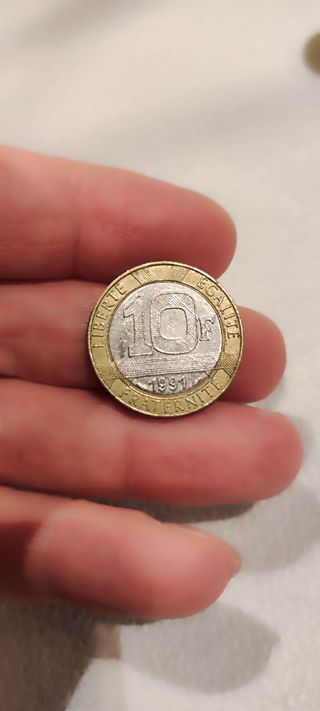 Moneta francese 10 Franchi
