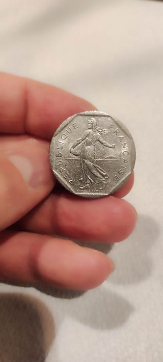 Moneta francese 2 Franchi