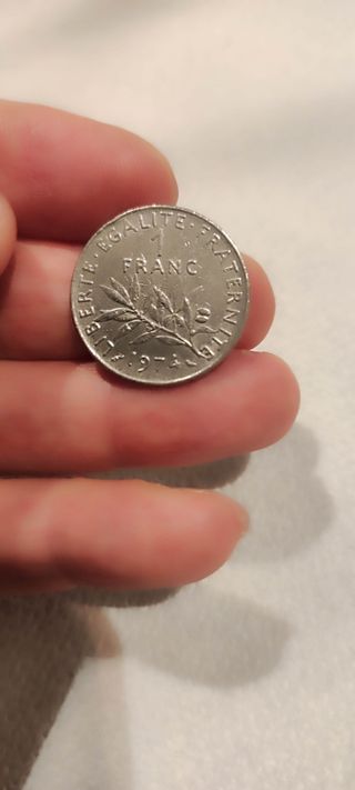 Moneta francese 1 Franco