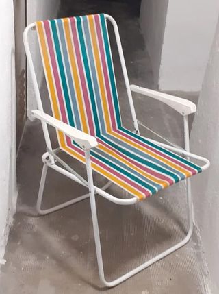 Silla playa plegable