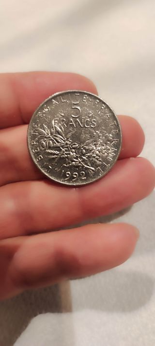 Moneta francese 5 Franchi