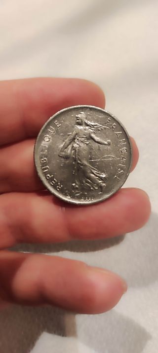 Moneta francese 5 Franchi