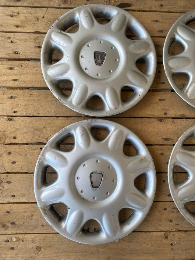 4 Tampões/Centros de Jantes R14 Rover|USADO