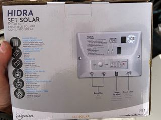 Kit solar para bajos consumos