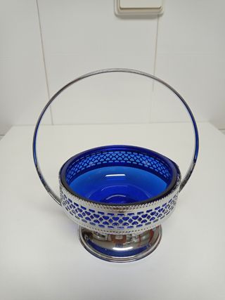 🇬🇧 Azucarero o cesta para caviar inglesa