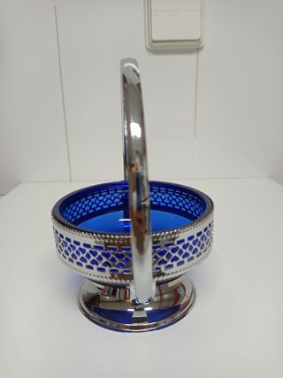 🇬🇧 Azucarero o cesta para caviar inglesa