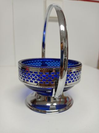 🇬🇧 Azucarero o cesta para caviar inglesa