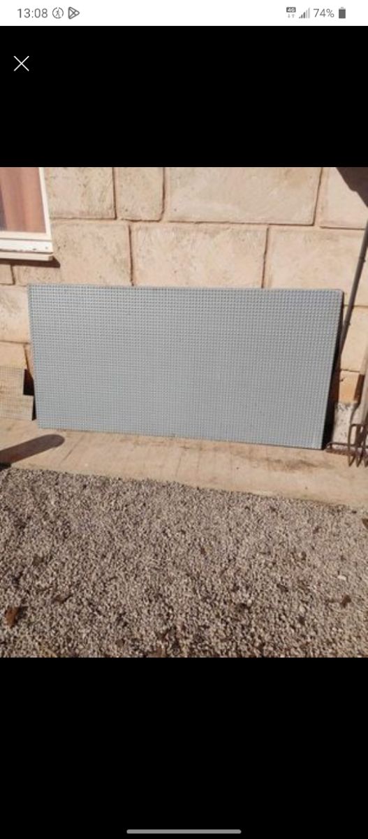 1 Plancha galvanizado 2 mt x 1m