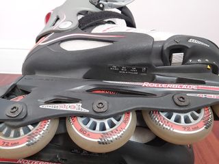 Patines en línea rollerblade con funda. Ajustables