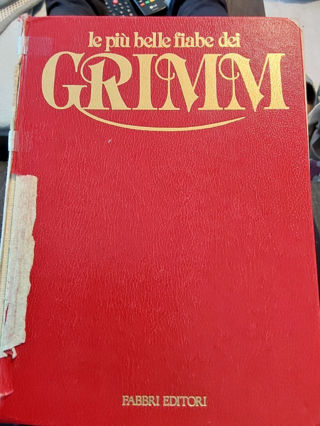 Libro fiabe fratelli Grimm