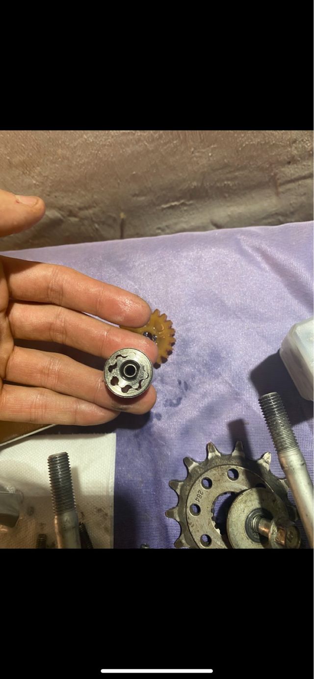 Conjunto bomba aceite honda trx 450 er completo