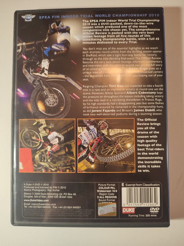 🏍️Disco CD Campeonato trial 2010💎