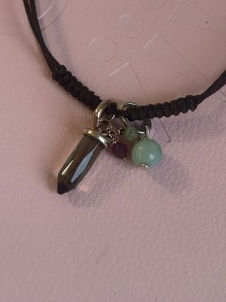 Pulsera abalorios cordón Tous