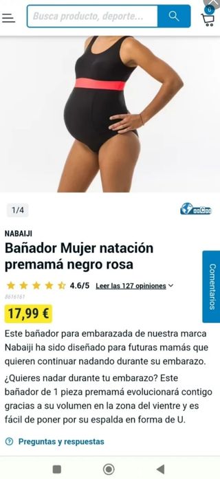 Bañador premamá 