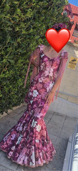Traje de flamenca mujer talla 36