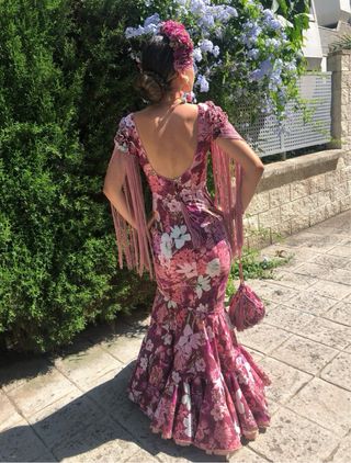 Traje de flamenca mujer talla 36
