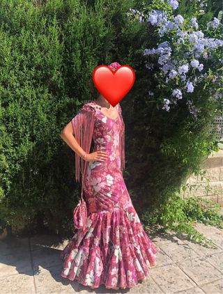 Traje de flamenca mujer talla 36