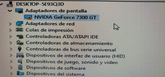 Lote tarjetas gráficas