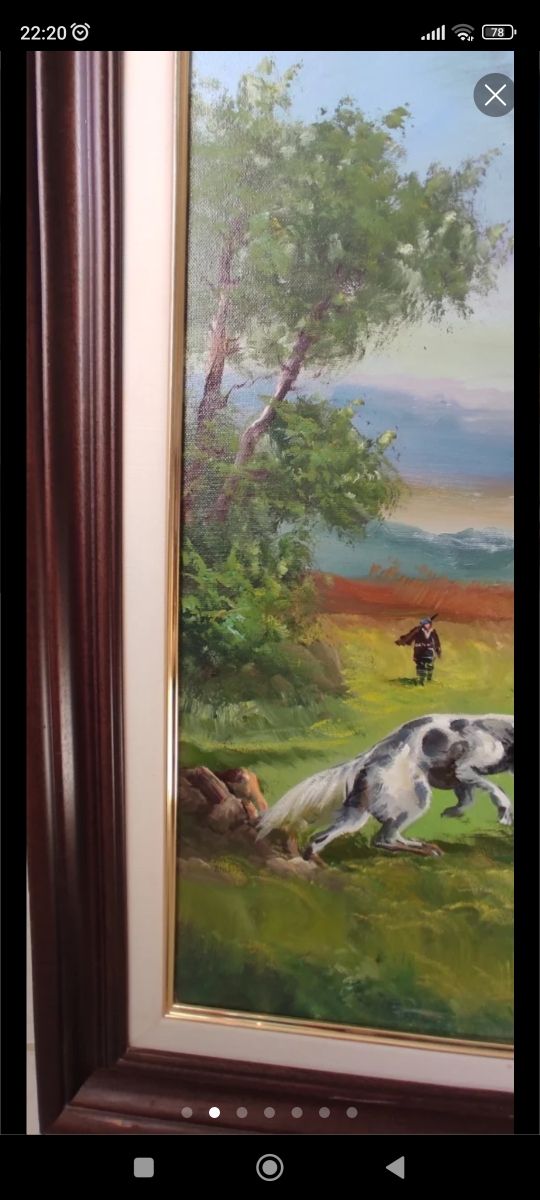 Cuadro oleo grande 117X98