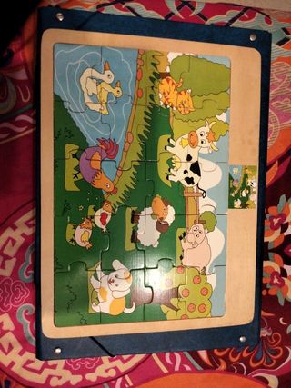 Puzzle de madera 