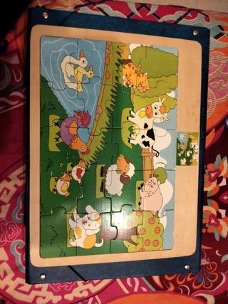 Puzzle de madera 