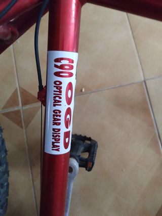 mountain bike Taicor roja 