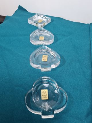 Servizio cristallo per tavolo da gioco