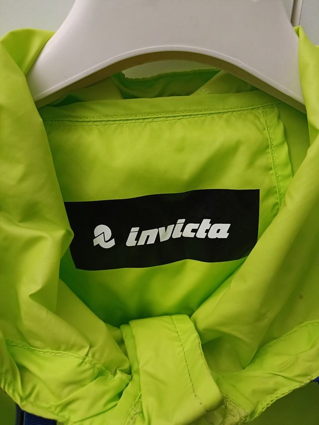 Giubbotto bambino Invicta giallo fluo 10 anni