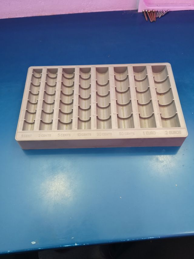 Organizador de monedas