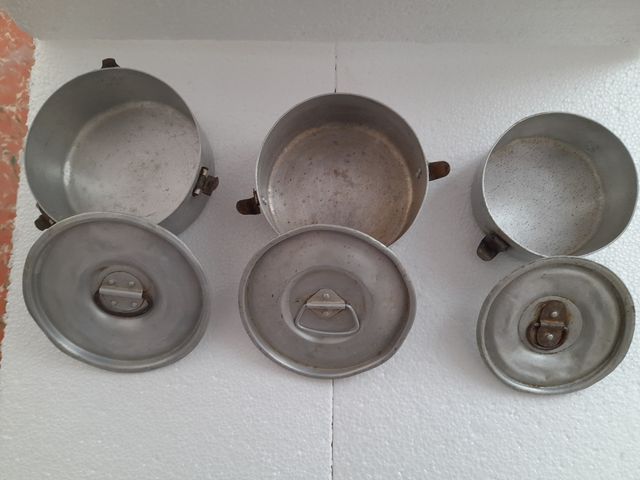 Conjunto fiambrera aluminio