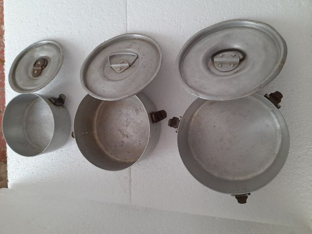 Conjunto fiambrera aluminio