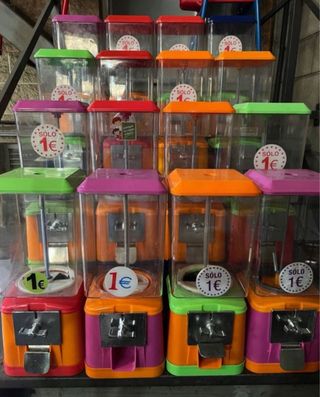 Maquina de frutos secos o bolas saltarinas de sm