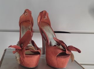 Zapatos coral de Marypaz talla 38 