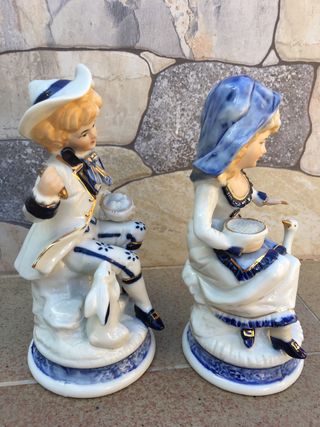 Figuras de porcelana antiguas