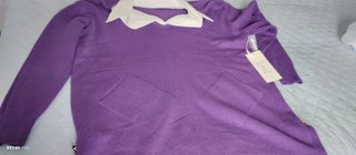 maglia donna tg 54 60 materiale lana nuova