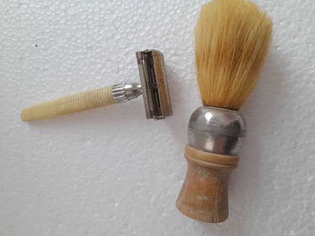 Set afeitado antiguo