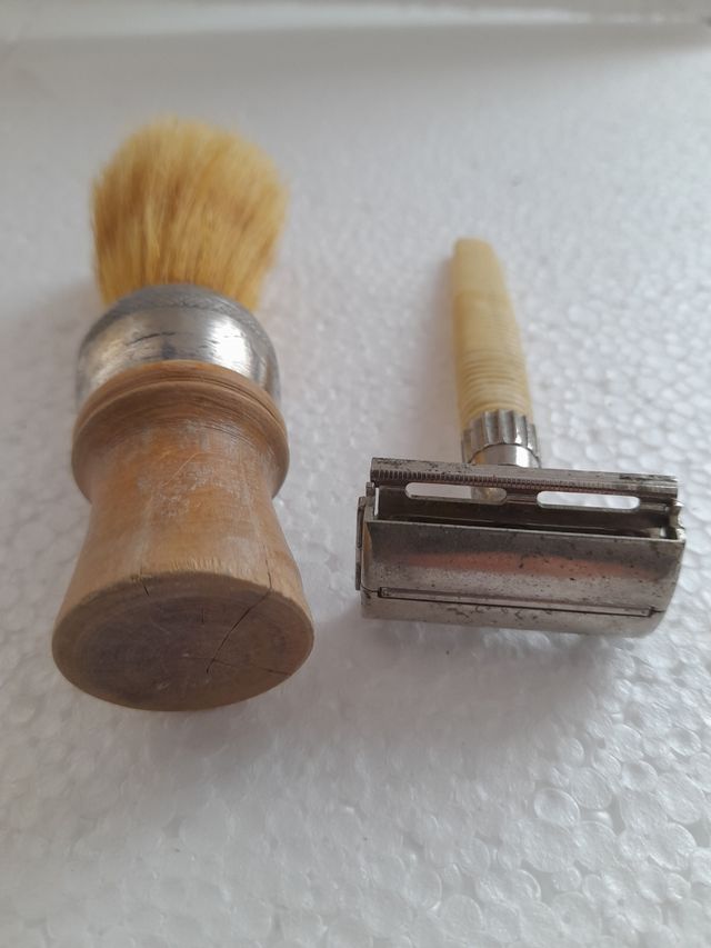 Set afeitado antiguo