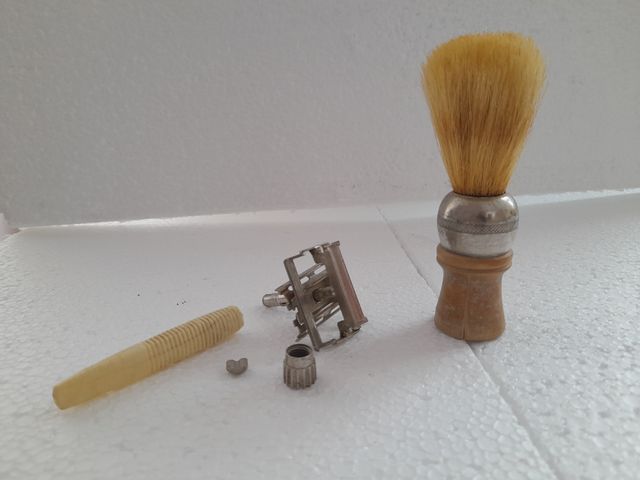 Set afeitado antiguo