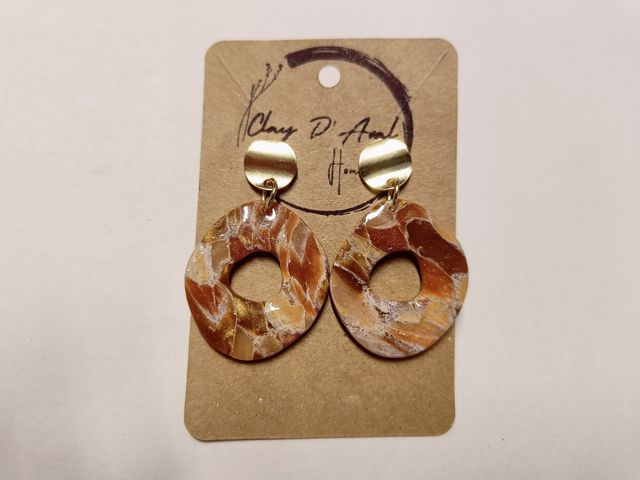 Pendientes de Arcilla Polimérica