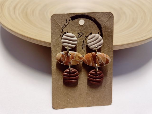 Pendientes de Arcilla Polimérica