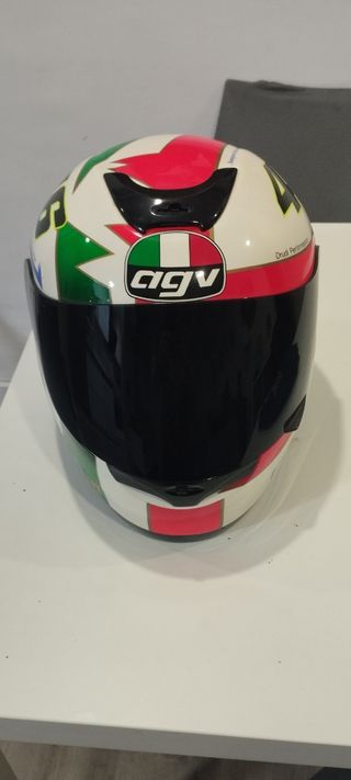 Casco valentino Rossi ,morrera y visera d extra