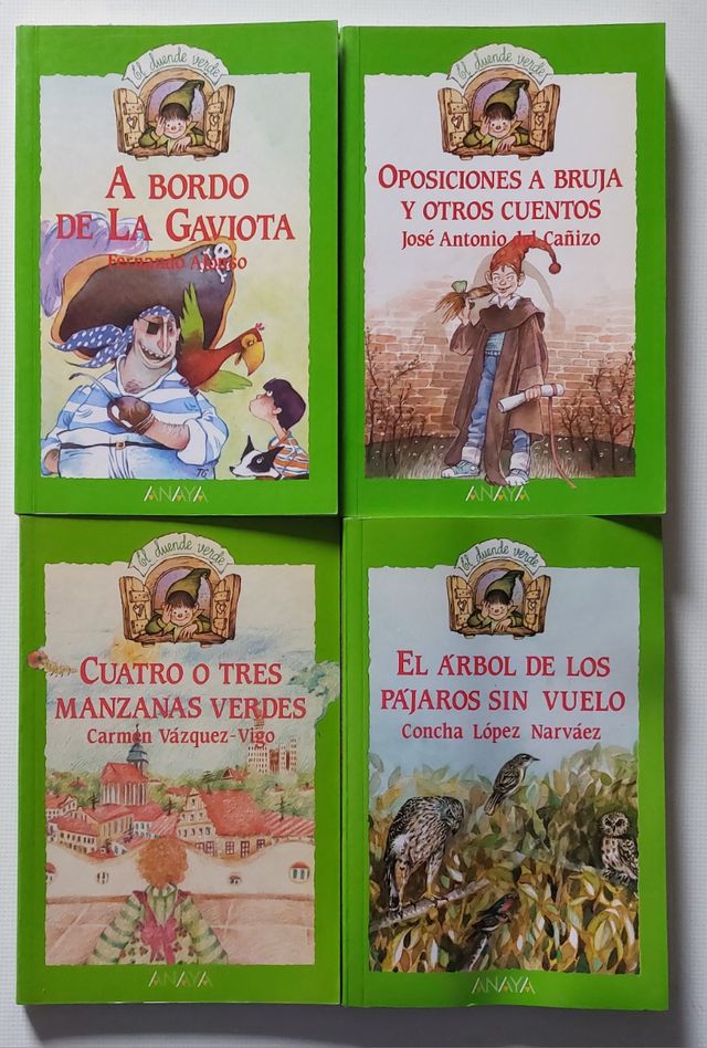 Libros EL DUENDE VERDE de Anaya