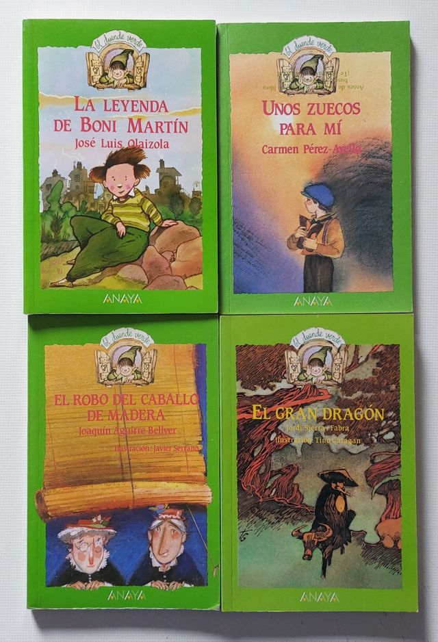 Libros EL DUENDE VERDE de Anaya