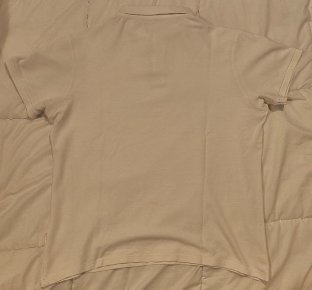 Polo Primark Talla L Blanco Hombre