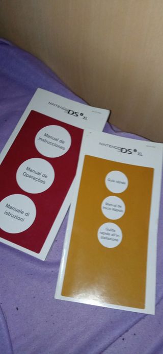 Manual de instrucciones Nintendo DSI XL