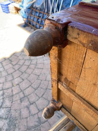 Antiguo baul de viaje, 80x40x38